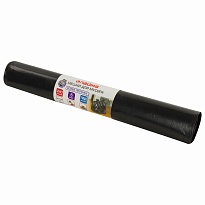 Мешки для мусора 240 л, черные, в рулоне 5 шт., ПВД 80 мкм, 1400х900 мм, LAIMA, 605339 в Астрахани