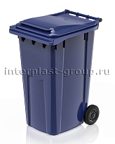 Контейнер для мусора 240 л синий облегченный 240 синий в Астрахани Контейнер для мусора 240 л синий облегченный 240 синий в Астрахани