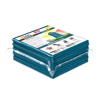 Мешки для мусора 160 л, светло-синие, в пачке 10 шт., ПВД, 40 мкм, 900х1100 мм, i-Bag в Астрахани