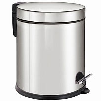 Ведро-контейнер для мусора урна с педалью LAIMA Classic Plus, 5 л, зеркальное в Астрахани Ведро-контейнер для мусора урна с педалью LAIMA Classic Plus, 5 л, зеркальное в Астрахани