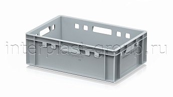 Ящик для мяса и колбасных изделий Е-2 серый в Астрахани