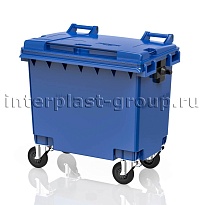 Контейнер для мусора 660 л голубой 660 голубой в Астрахани