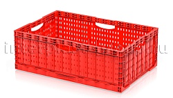 Ящик складной 600х400х220 красный