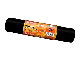 Мешки для мусора 180 л, ароматизированные, черные, в рулоне 10 шт., ПВД, 80 мкм, 1100х930 мм, EXPORT, exp18010142 в Астрахани Мешки для мусора 180 л, ароматизированные, черные, в рулоне 10 шт., ПВД, 80 мкм, 1100х930 мм, EXPORT, exp18010142 в Астрахани
