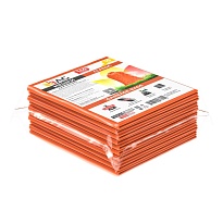 Мешки для мусора 160 л, оранжевые, в пачке 10 шт., ПВД, 40 мкм, 900х1100 мм, i-Bag в Астрахани