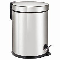 Ведро-контейнер для мусора урна с педалью LAIMA Classic Plus, 12 л, зеркальное в Астрахани Ведро-контейнер для мусора урна с педалью LAIMA Classic Plus, 12 л, зеркальное в Астрахани