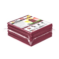 Мешки для мусора 160 л, бордовые, в пачке 10 шт., ПВД, 40 мкм, 900х1100 мм, i-Bag в Астрахани