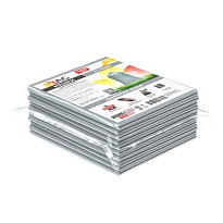 Мешки для мусора 160 л, светло-серые, в пачке 10 шт., ПВД, 40 мкм, 900х1100 мм, i-Bag в Астрахани